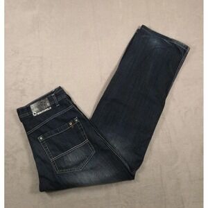 Vintage Southpole Jeans Mens 36x33‎ Red Tab Wide Leg Faded Baggy Hip Hop